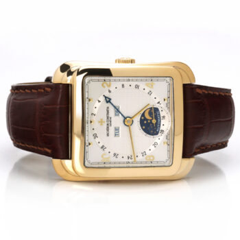 Vacheron Constantin Historique Toledo 1952 Yellow Gold Silver Dial