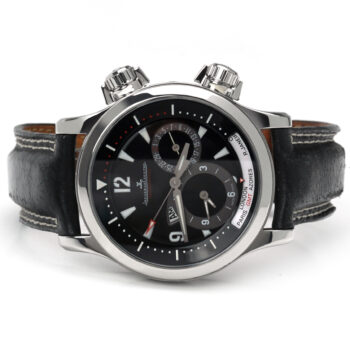 Jaeger-LeCoultre Master Compressor Geographic Black Dial Steel