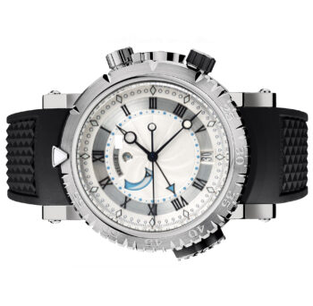 Breguet Marine Royale Alarm White Gold Silver Dial
