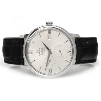 Omega De Ville Prestige Power Reserve Chronometer Steel Silver Dial