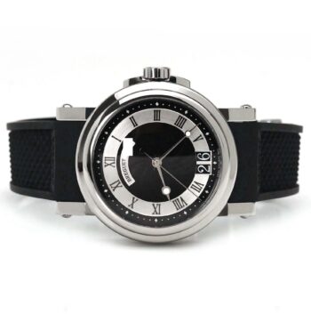 Breguet Marine Automatic Big Date Black Dial Watch