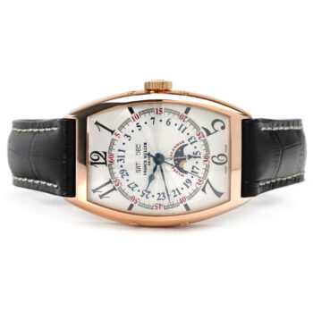 Franck Muller Master Calendar Lunar Rose Gold Silver Dial