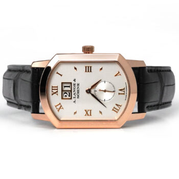 A. Lange & Sohne Grand Arkade Rose Gold Silver Dial