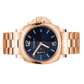Panerai Luminor Due TuttoOro Blue Dial Rose Gold