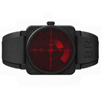 Bell & Ross Aviation Red Radar BR01-92 Limited Edition Black PVD