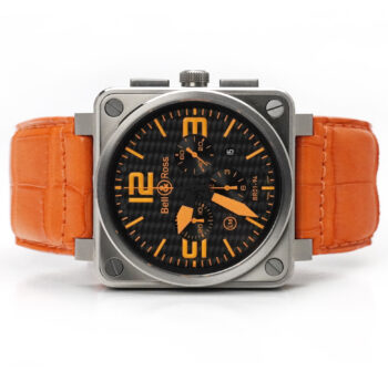 Bell & Ross BR01-94 Chronograph Titanium Orange Limited Edition