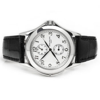 Patek Philippe Complications Travel Time White Gold Silver Dial
