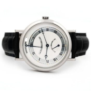 Breguet Classique Retrograde Seconds White Gold Silver Dial