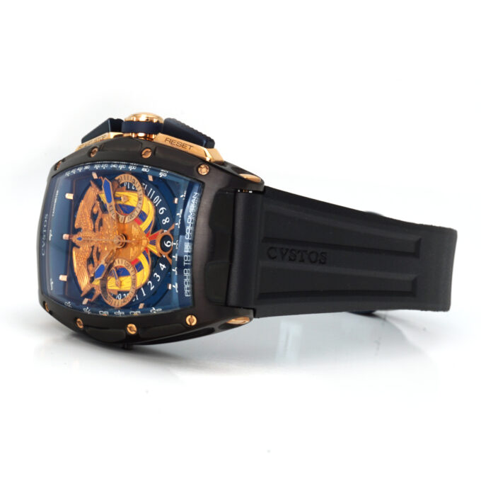 Cvstos Challenge II Chrono Blue Proud to be Colombian Limited Gold