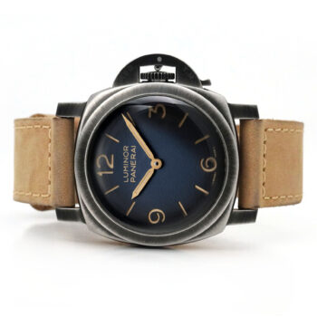 Panerai Luminor Venticinque Blue Dial Brunito Steel Limited