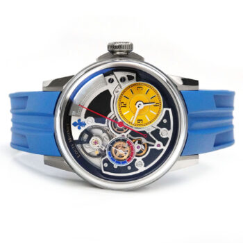 Louis Moinet Tempograph Spirit Honey Dial Titanium