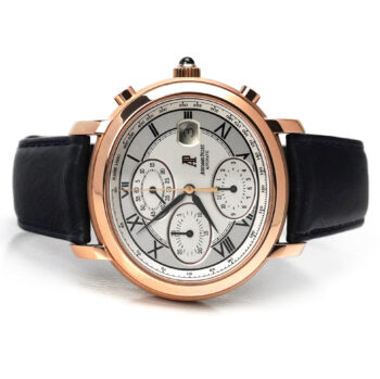 Audemars Piguet Millenary Chronograph Silver Dial Rose Gold