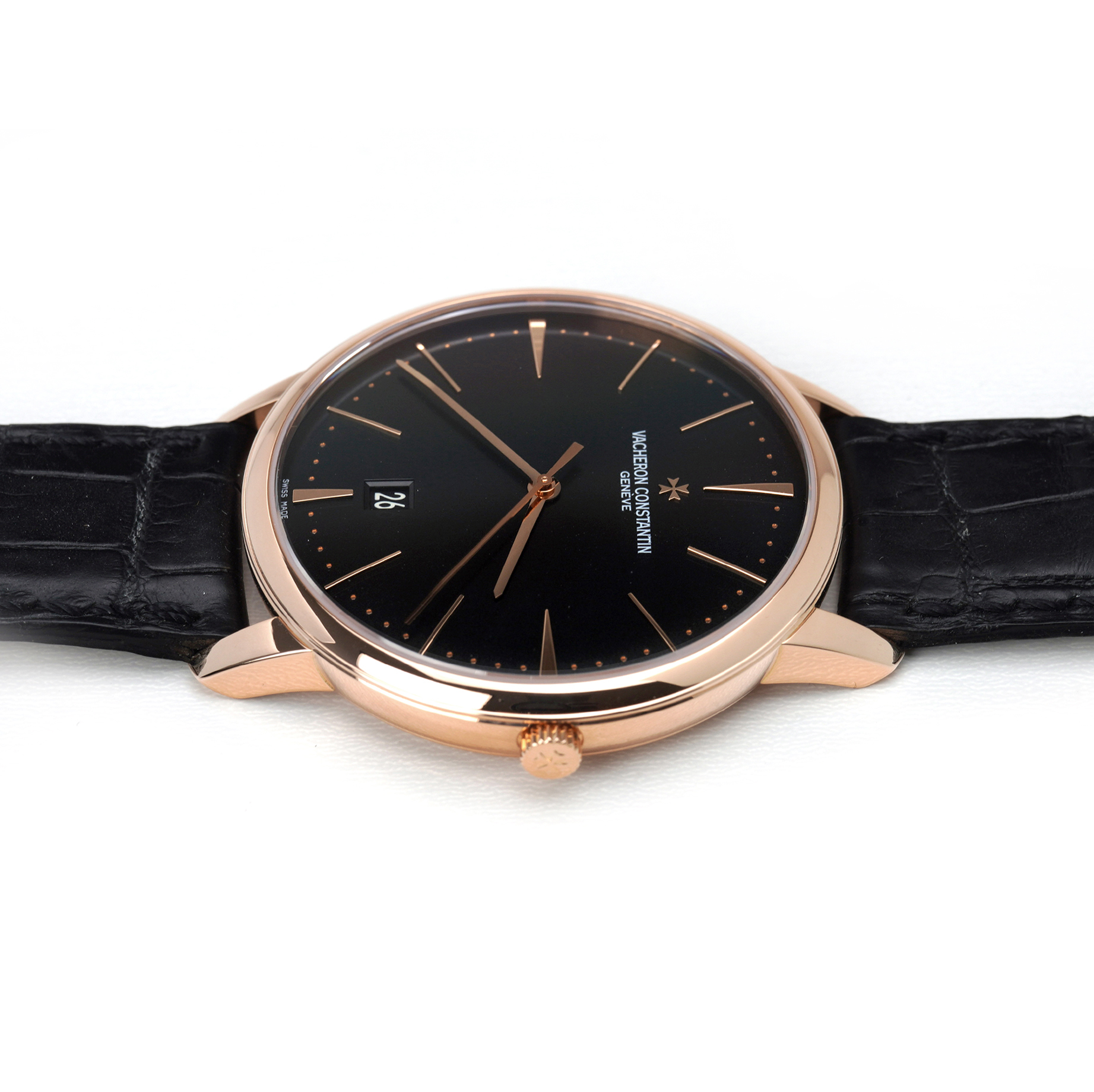 Vacheron Constantin Patrimony Self-Winding Rose Gold Anthracite Dial