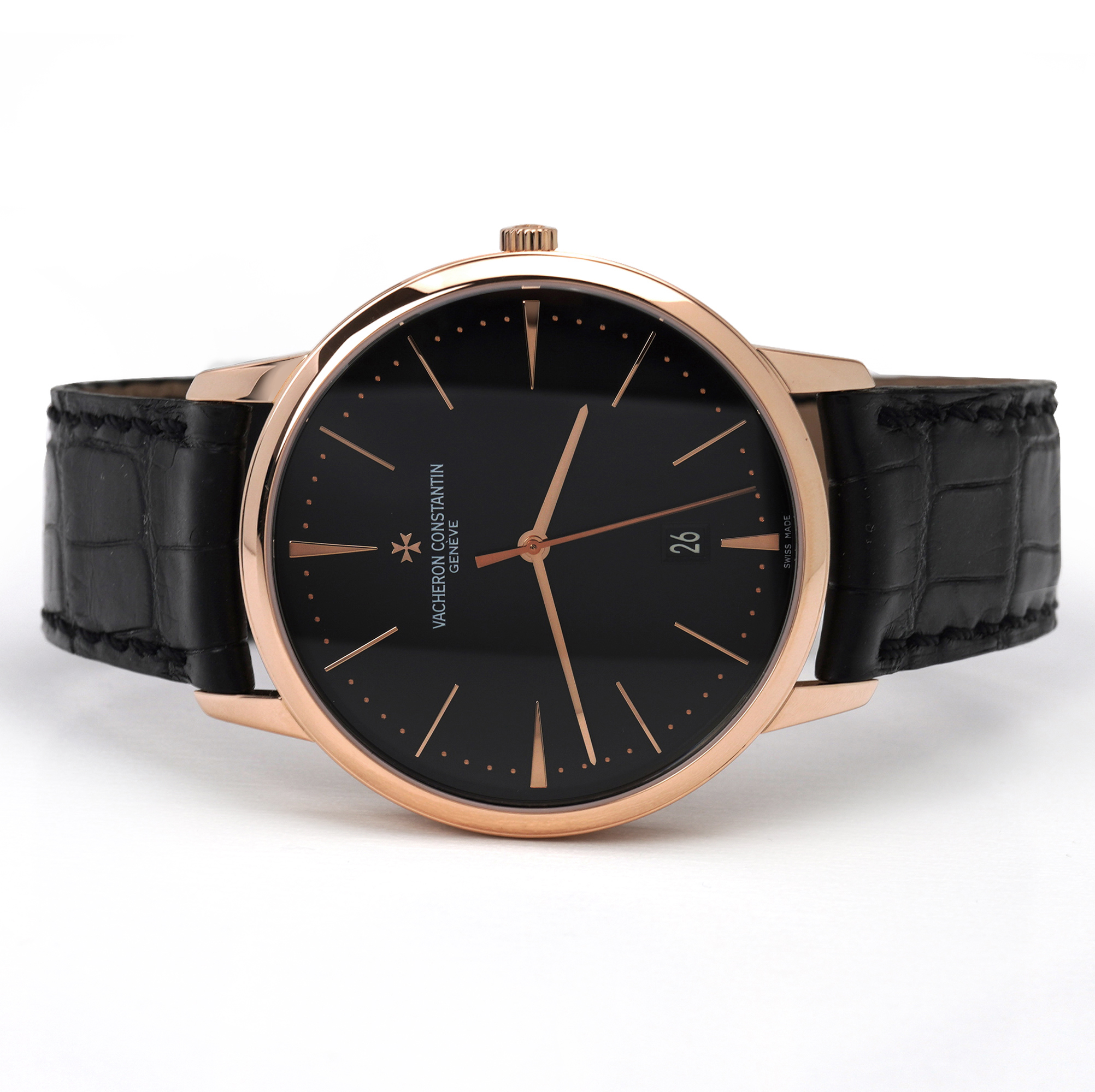 Vacheron Constantin Patrimony Self-Winding Rose Gold Anthracite Dial