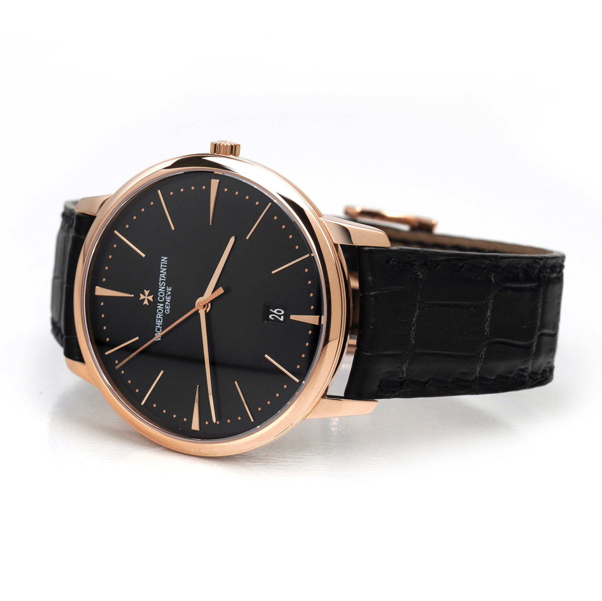 Vacheron Constantin Patrimony Self-Winding Rose Gold Anthracite Dial