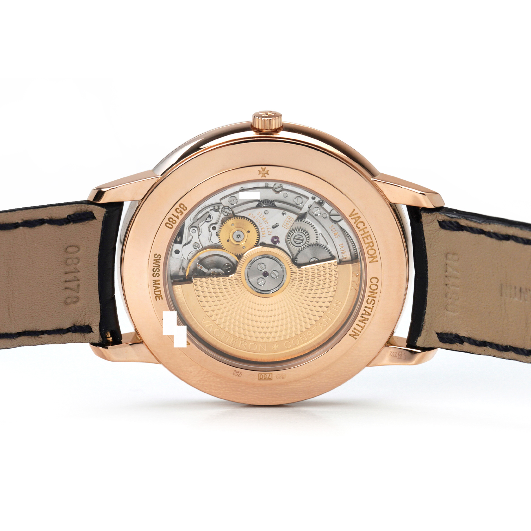 Vacheron Constantin Patrimony Self-Winding Rose Gold Anthracite Dial