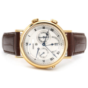 Breguet Classique Alarm Reveil du Tsar Yellow Gold Silver Dial
