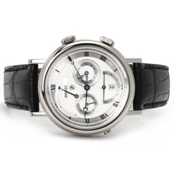 Breguet Classique Alarm Reveil du Tsar White Gold Silver Dial