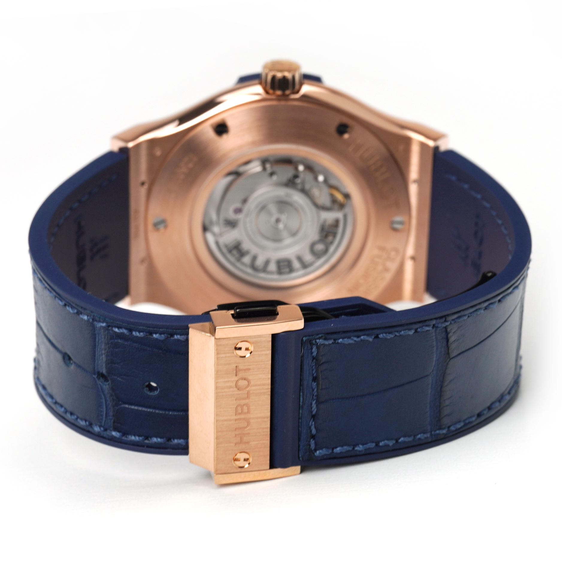 Hublot Classic Fusion King Gold Blue Dial