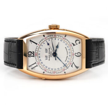 Franck Muller Master Calendar Rose Gold Silver Dial