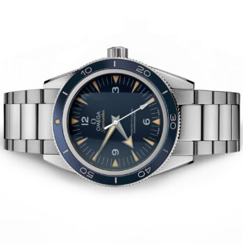 Omega Seamaster 300 Master Co-Axial Blue Dial Titanium