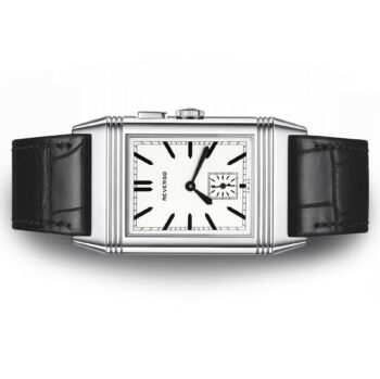 Jaeger-LeCoultre Reverso Grande Ultra Thin Duoface Steel Silver Black Dial