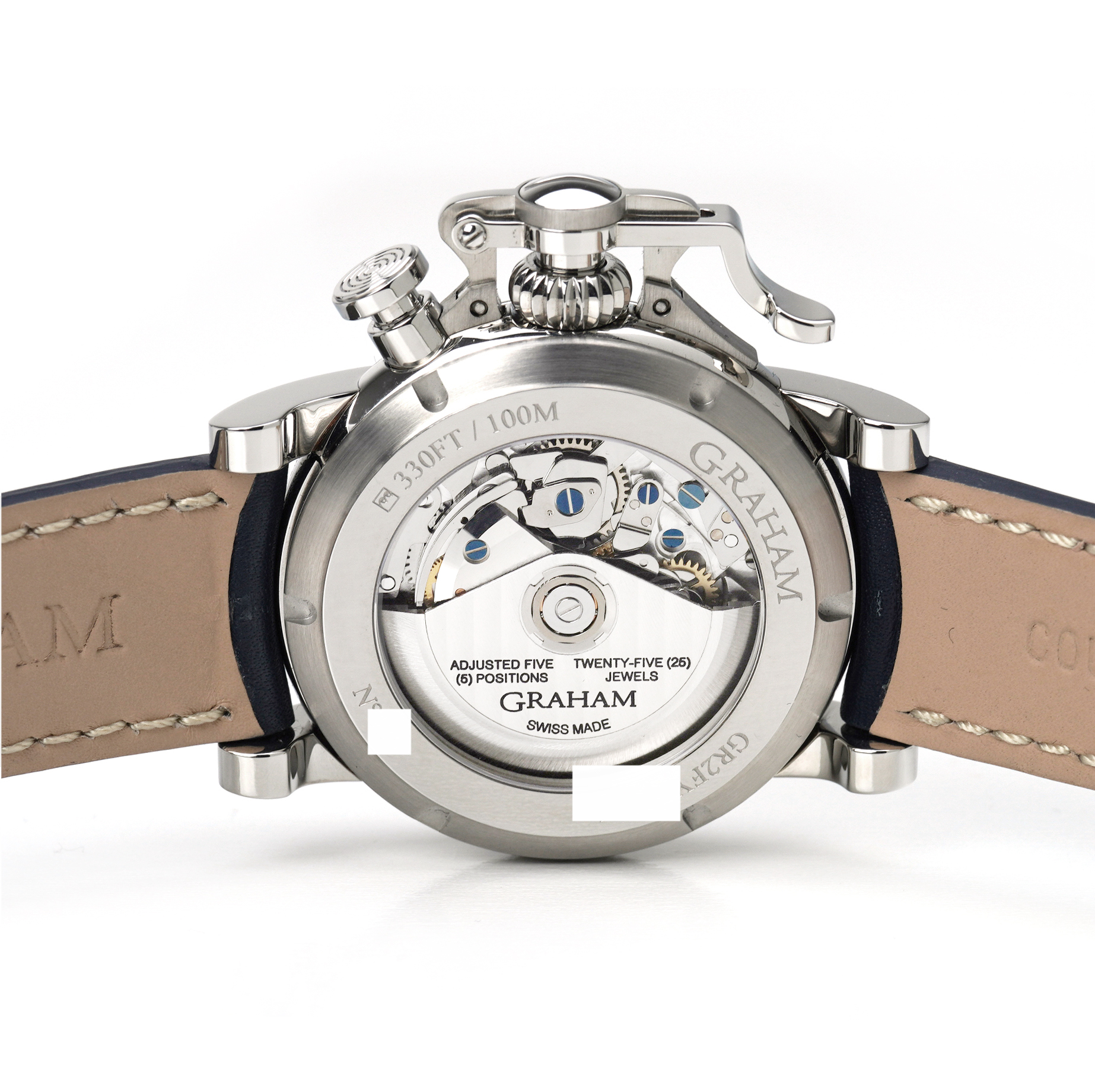 Graham Chronofighter Vintage Pulsometer Blue Dial Limited Edition