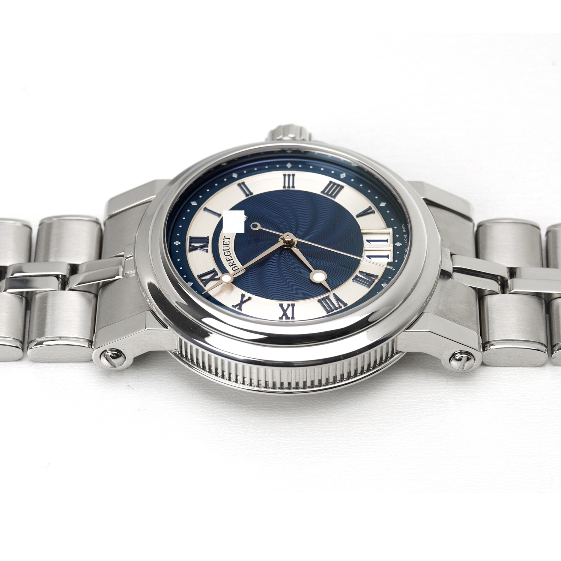 Breguet Marine Automatic Big Date Blue Dial Bracelet