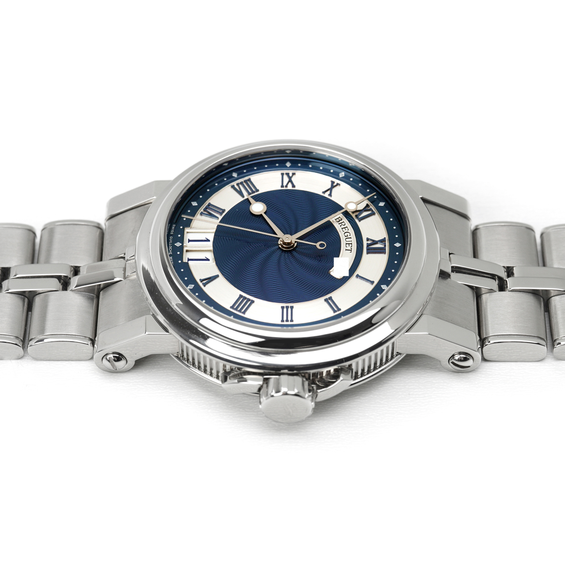 Breguet Marine Automatic Big Date Blue Dial Bracelet