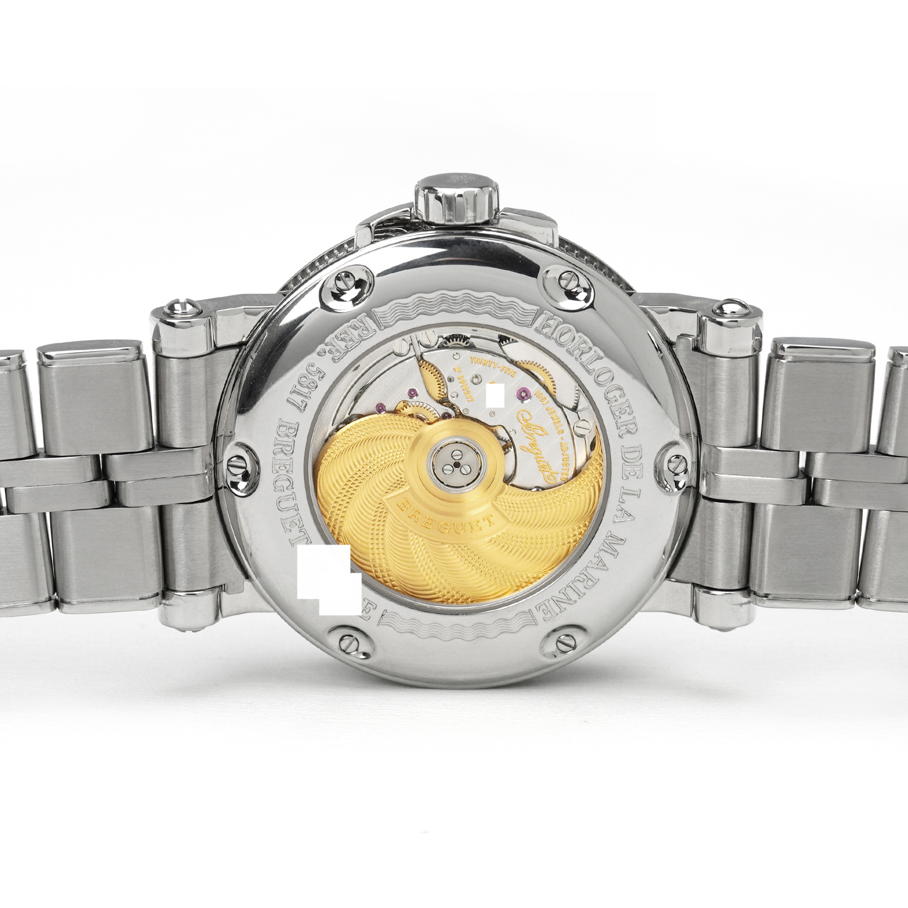 Breguet Marine Automatic Big Date Blue Dial Bracelet