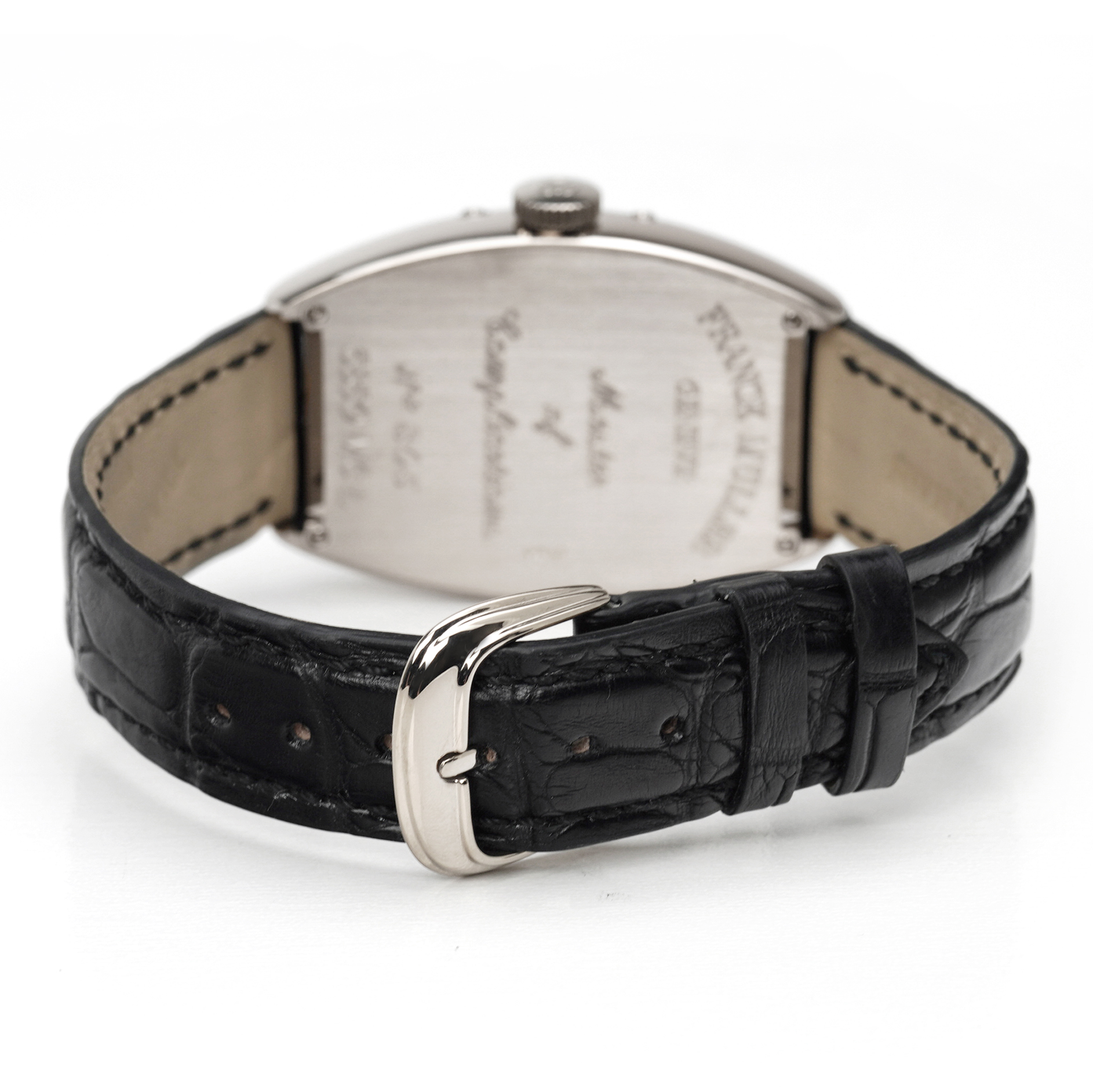 Franck Muller Master Calendar Lunar White Gold Silver Dial