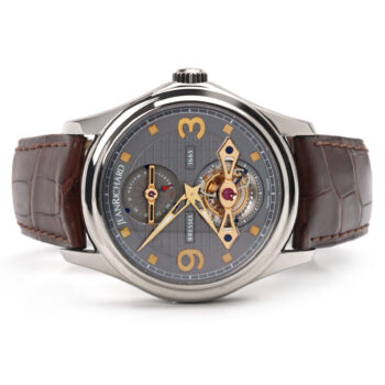 Jean-Richard Haute Horlogerie Bressel 1665 Tourbillon White Gold