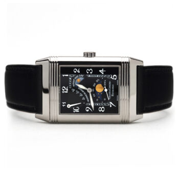 Jaeger-LeCoultre Reverso Grande Taille Sun Moon Gold Black Dial