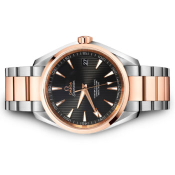 Omega Seamaster Aqua Terra 150M Rose Gold Steel Grey Dial