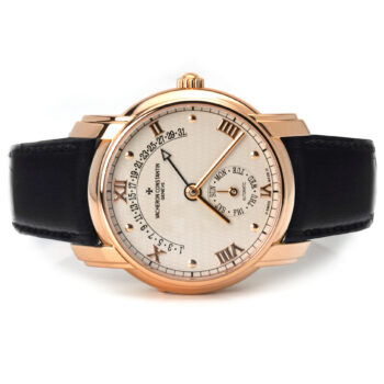 Vacheron Constantin Patrimony 31 Day Retrograde Rose Gold Silver Dial